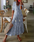 Apria | Robe maxi bohémienne fluide