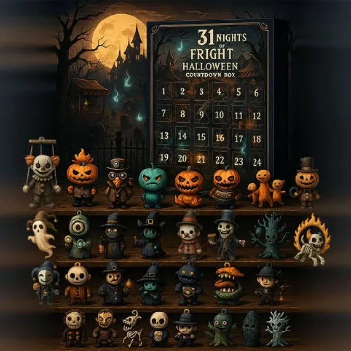 Calendrier de l'Avent d'Halloween 31 Jours – Surprises Effrayantes