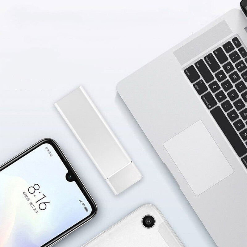 Disque Dur Externe SSD Portable 8 To avec USB 3.1 pour Transferts de Fichiers Rapides – Design Léger et Compact