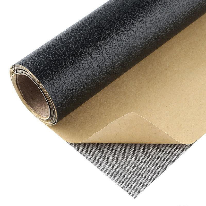 Patch de Réparation en Cuir PU Autocollant - Imperméable et Résistant