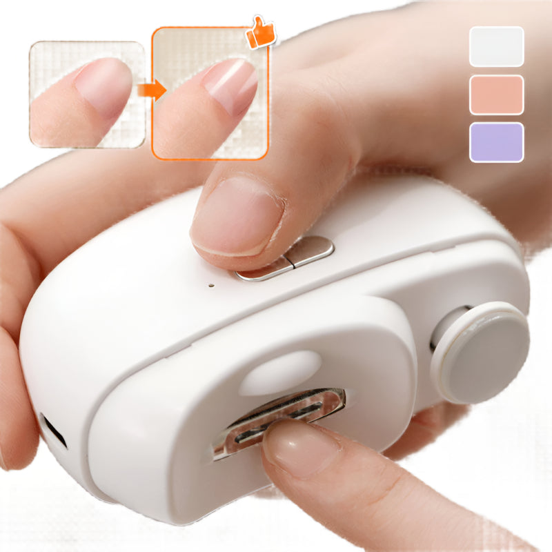 LuxiNail Coupe-ongles Automatisé | Outil automatique et poli pour une manucure parfaite