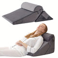 Coussin orthopédique réglable en coin RelaxPlus - Système de support en mousse à mémoire premium 7 en 1