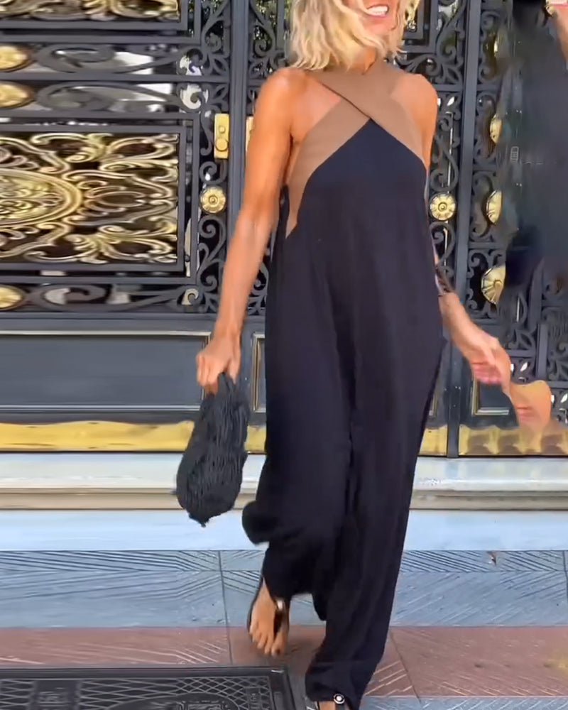Mandie | Robe élégante dos nu avec design croisé