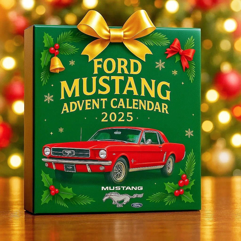 Calendrier de l'Avent Mustang 2026 – 24 Jours Pleins de Surprises Automobile