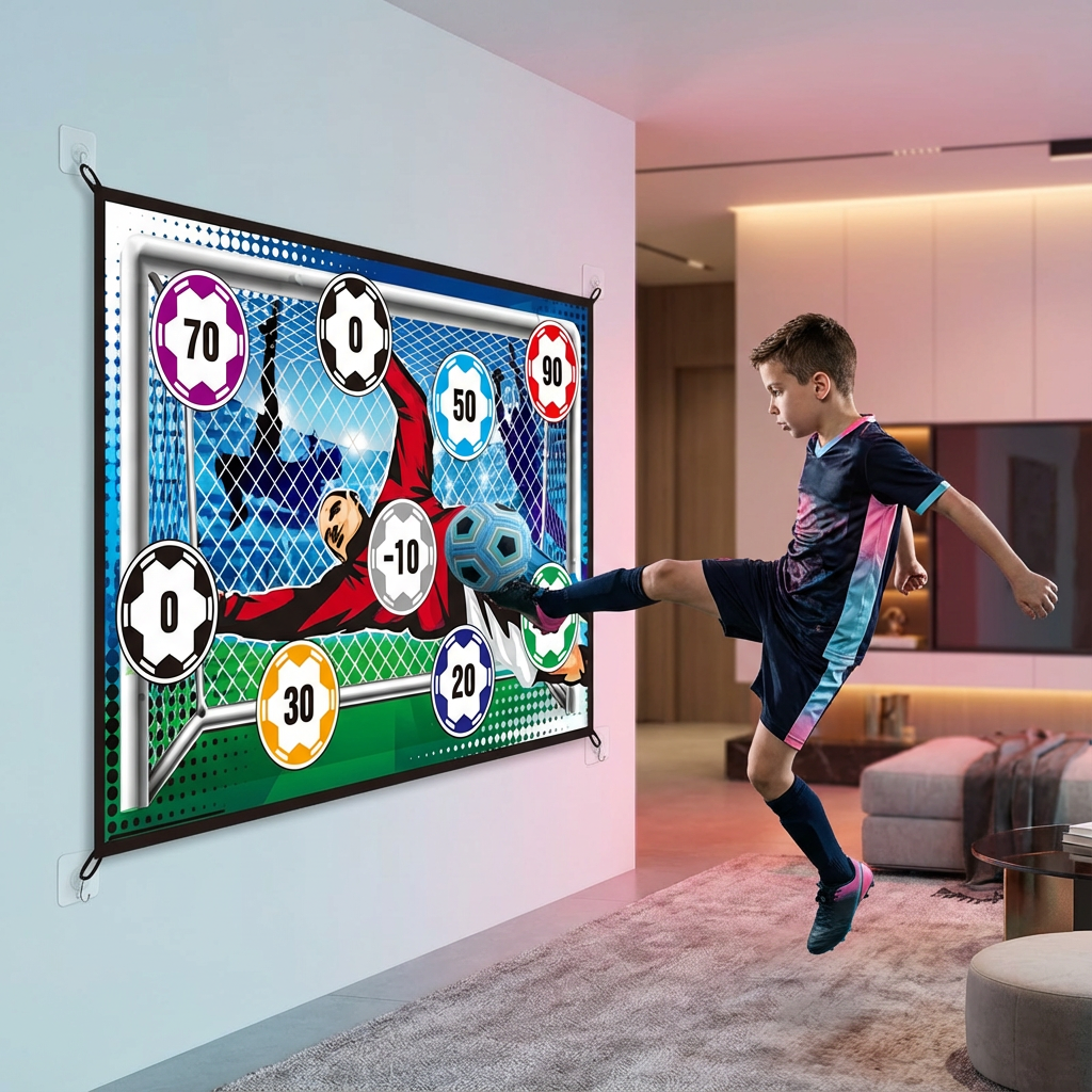 But de Football à Domicile Tirs Mur Sécurisé et Efficace
