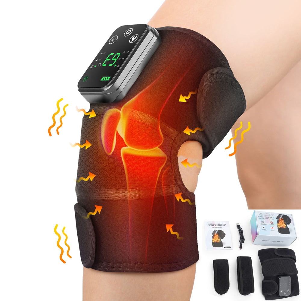 TotalRelief Massager Chauffant | Découvrez un soulagement de la douleur dans votre genou, coude ou épaule