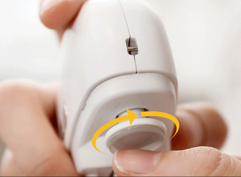 LuxiNail Coupe-ongles Automatisé | Outil automatique et poli pour une manucure parfaite