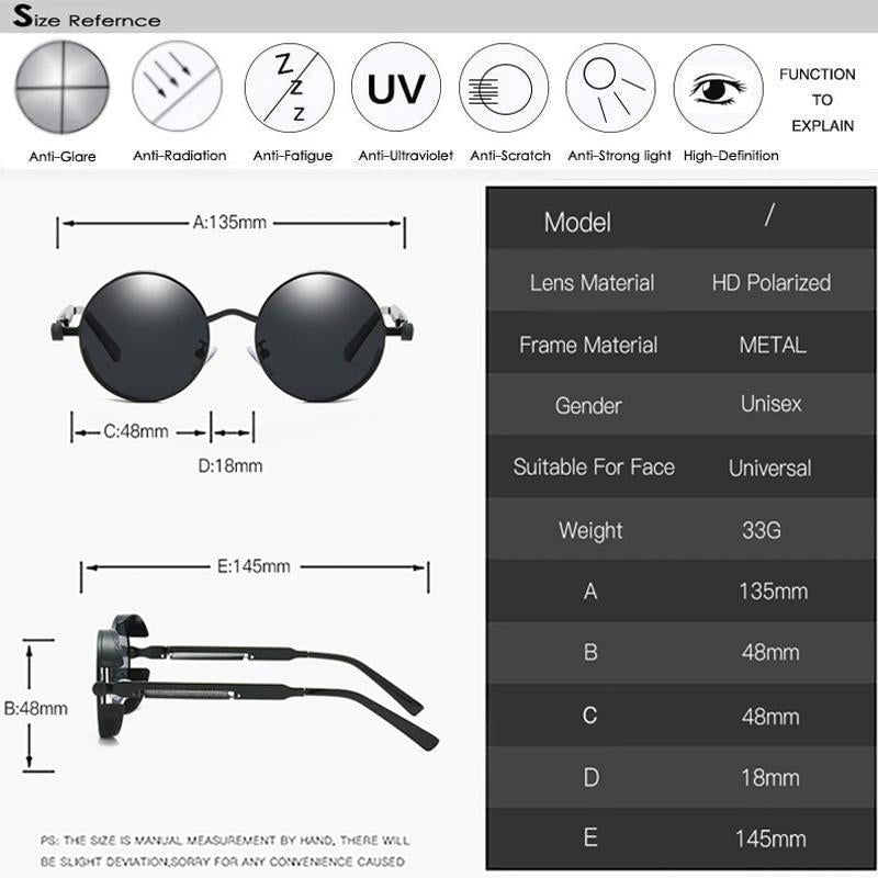 Lunettes de soleil vintage tendance pour hommes et femmes – Savino