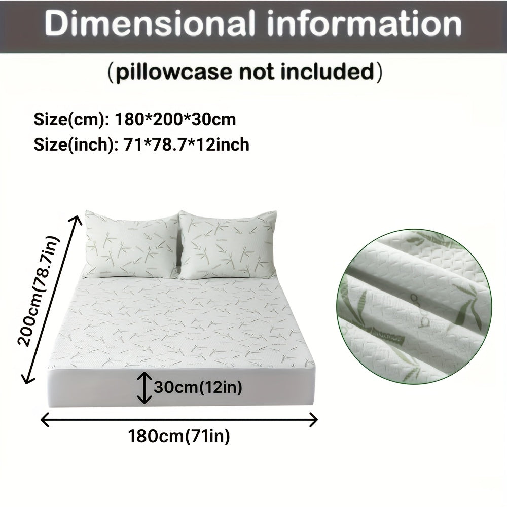 BambooCool Housse de Matelas – Respirante et Rafraîchissante pour Améliorer le Confort du Sommeil