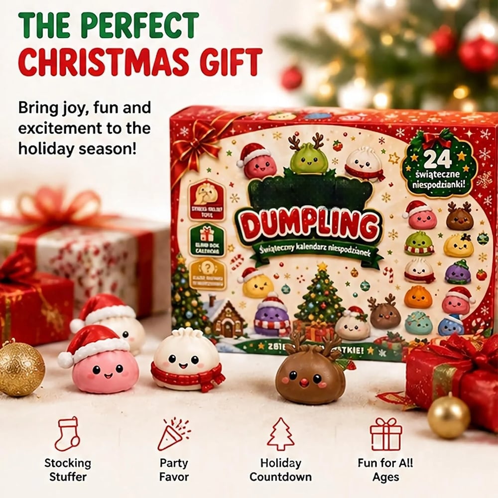 Calendrier de l'Avent Dumpling 2026 – 24 Jours de Surprises de Noël