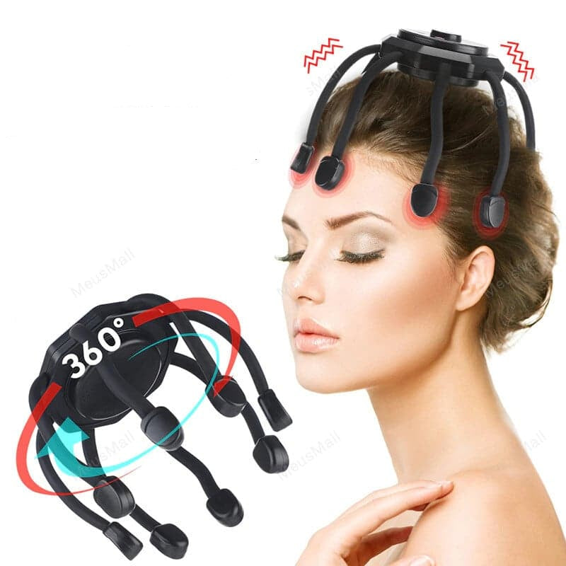LuxAura Ultra Appareil de Massage Cuir Chevelu | Massage relaxant pour un soulagement et un bien-être ultimes