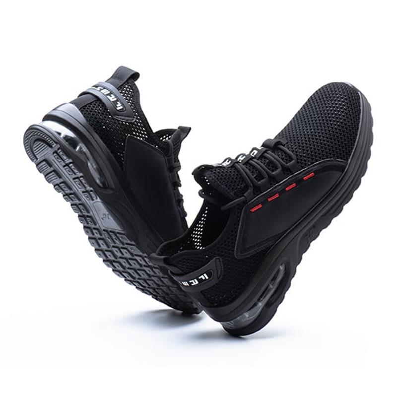 Chaussures de Travail Ultralaégères Respirantes Antidérapantes avec Embout en Acier