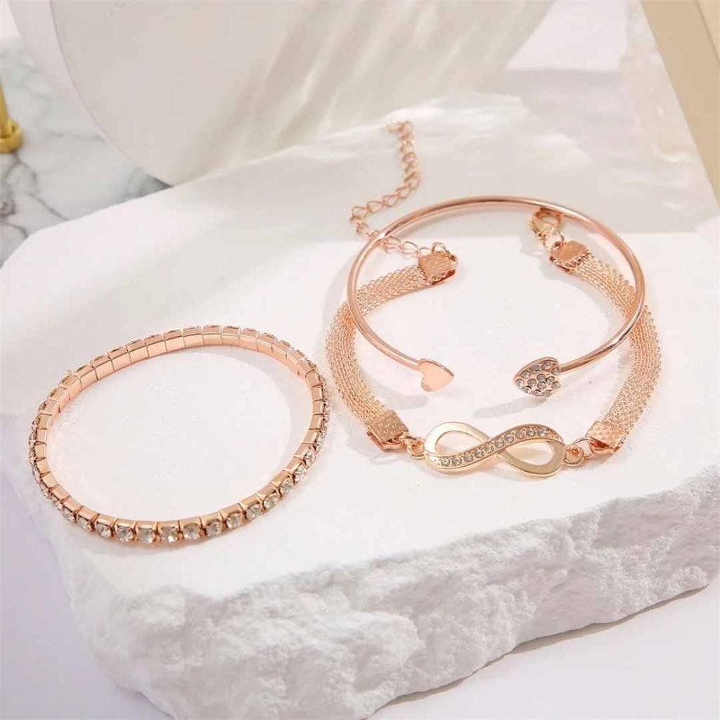 TimelessLove | Ensemble de Bracelets 3-Pièces