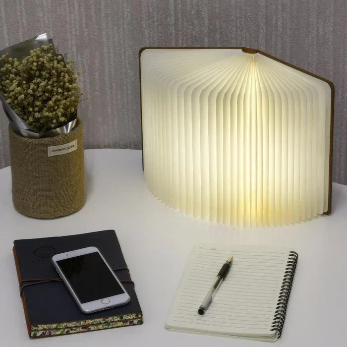 BookGlow Lampe de Lecture LED - Éclairage Élégant avec une Touche Créative