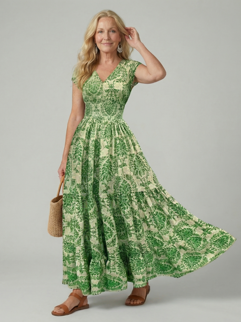 Melior | Robe Maxi Imprimée