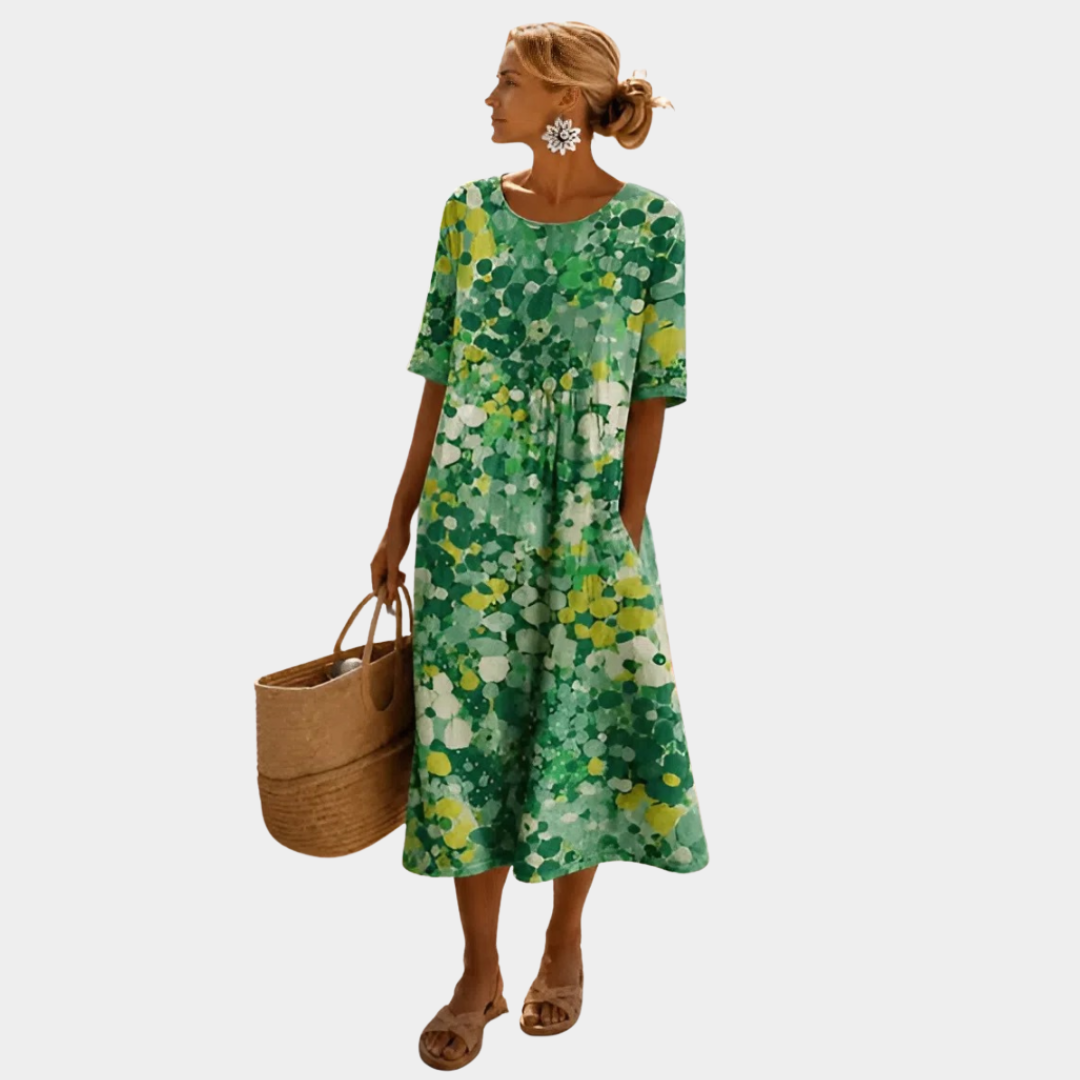 MOREAU LYON | ROBE FLORALE CHIC POUR FEMMES