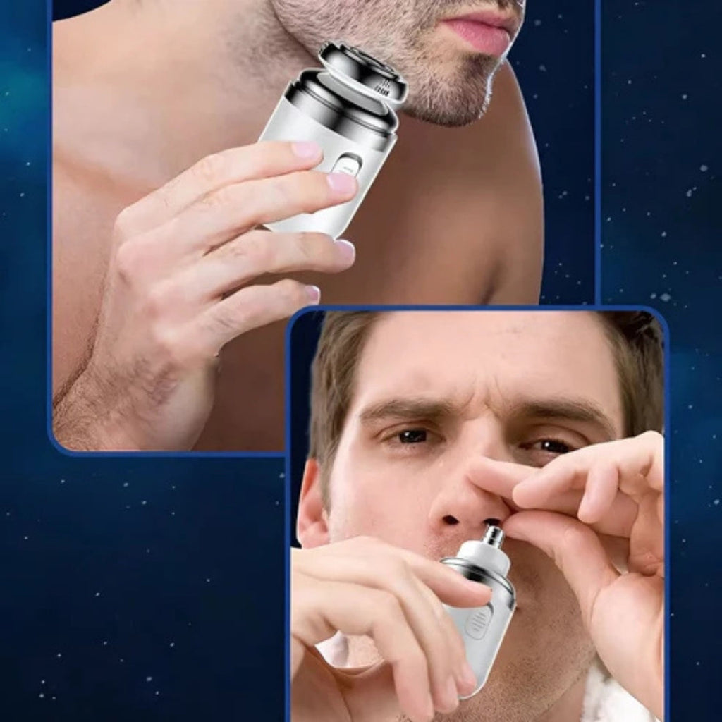 LuxuraShave Rasoir Électrique Sans Fil | Découvrez un confort et une précision ultimes lors du rasage