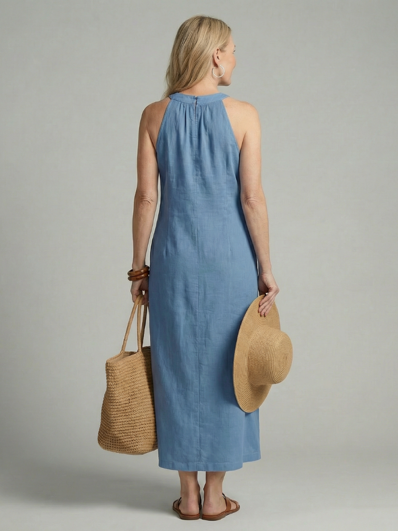 Nerina | Robe Midi Forme Simple