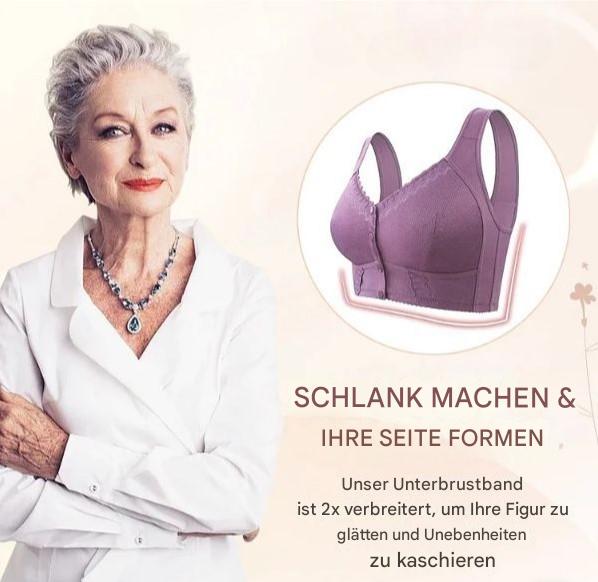 Soutien-gorge en Coton Confortable avec Fermeture pour Femmes Mûres