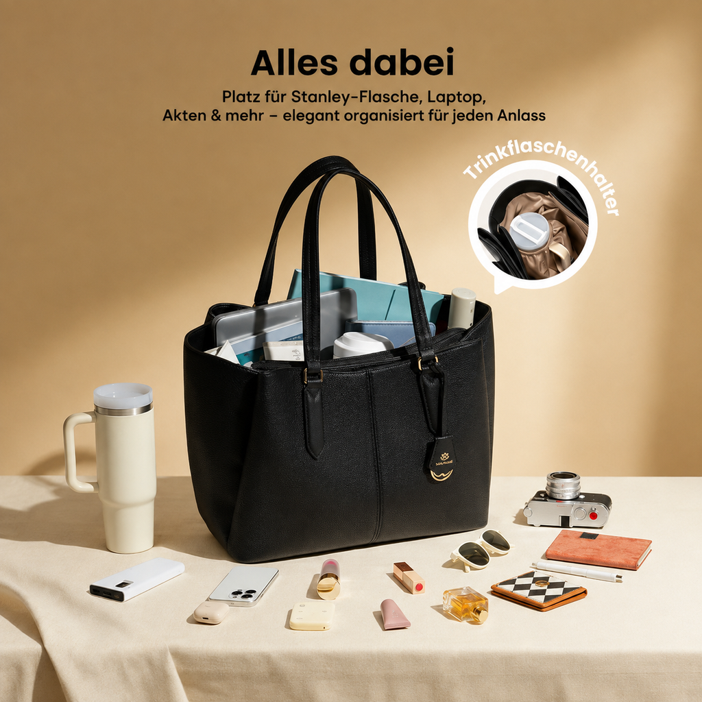 Melisara | Sac pour ordinateur portable avec trois compartiments pour le travail et les voyages
