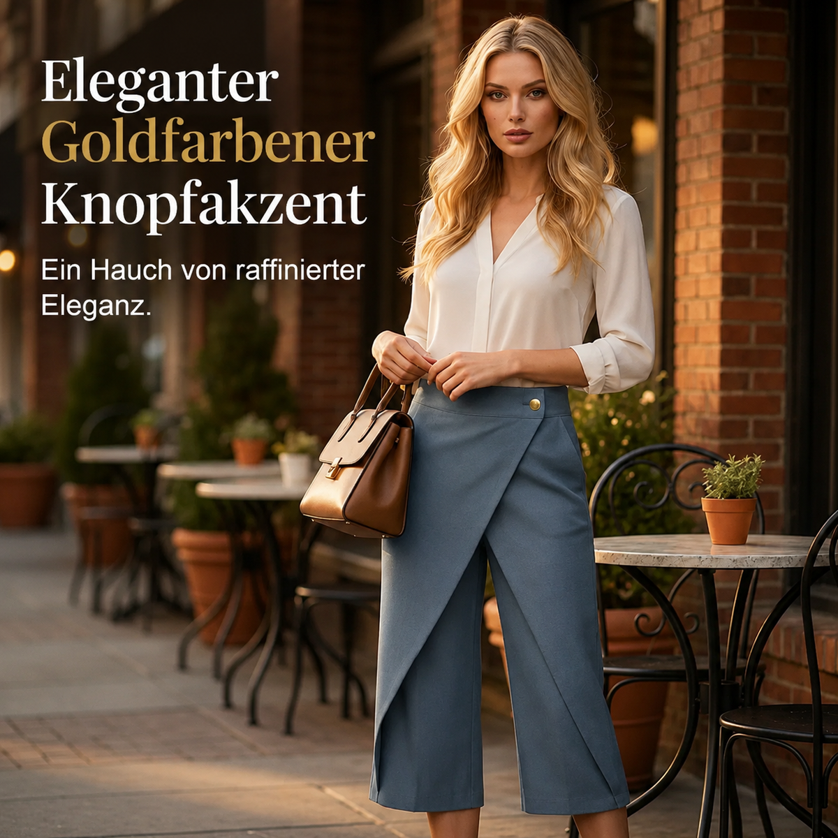 Lanneda | Culotte taille haute avec élégante superposition