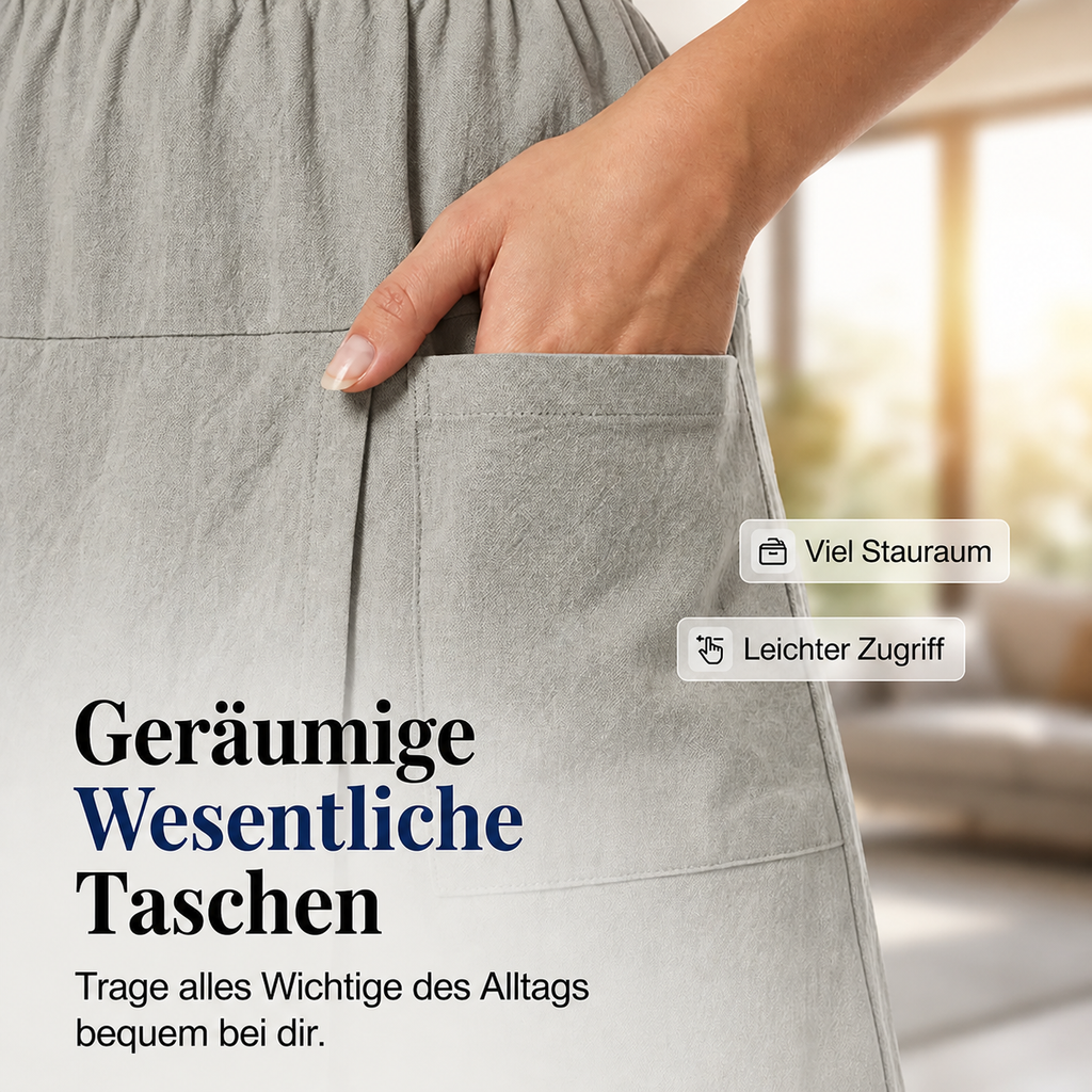 Jaminla | Pantalon-jupe décontracté avec taille élastique