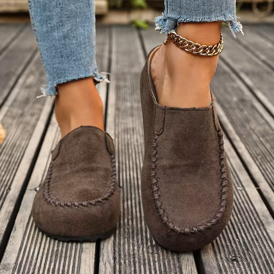 Brunella | Mocassins en cuir vintage avec un ajustement confortable