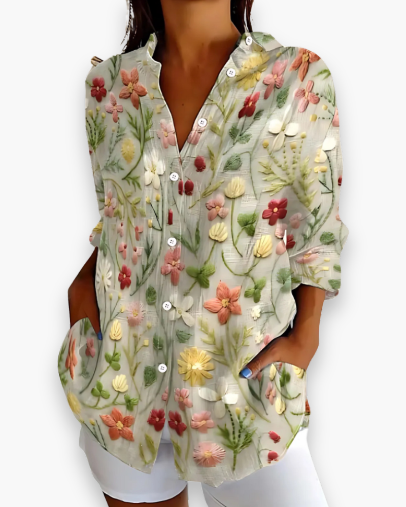 Blouse Imprimée Pour Femme | Léger Et Élégant