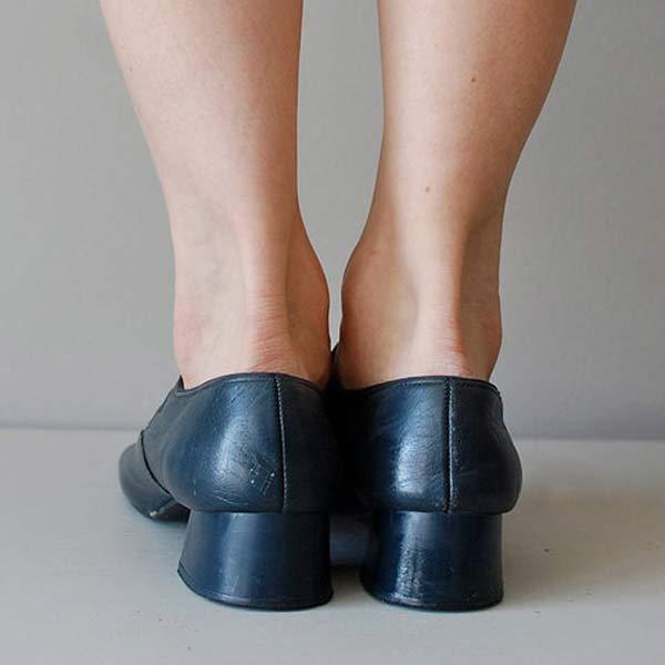 Beatrice – Sandales en cuir à talon compensé avec boucle ajustable orthopédique
