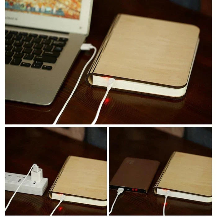 BookGlow Lampe de Lecture LED - Éclairage Élégant avec une Touche Créative