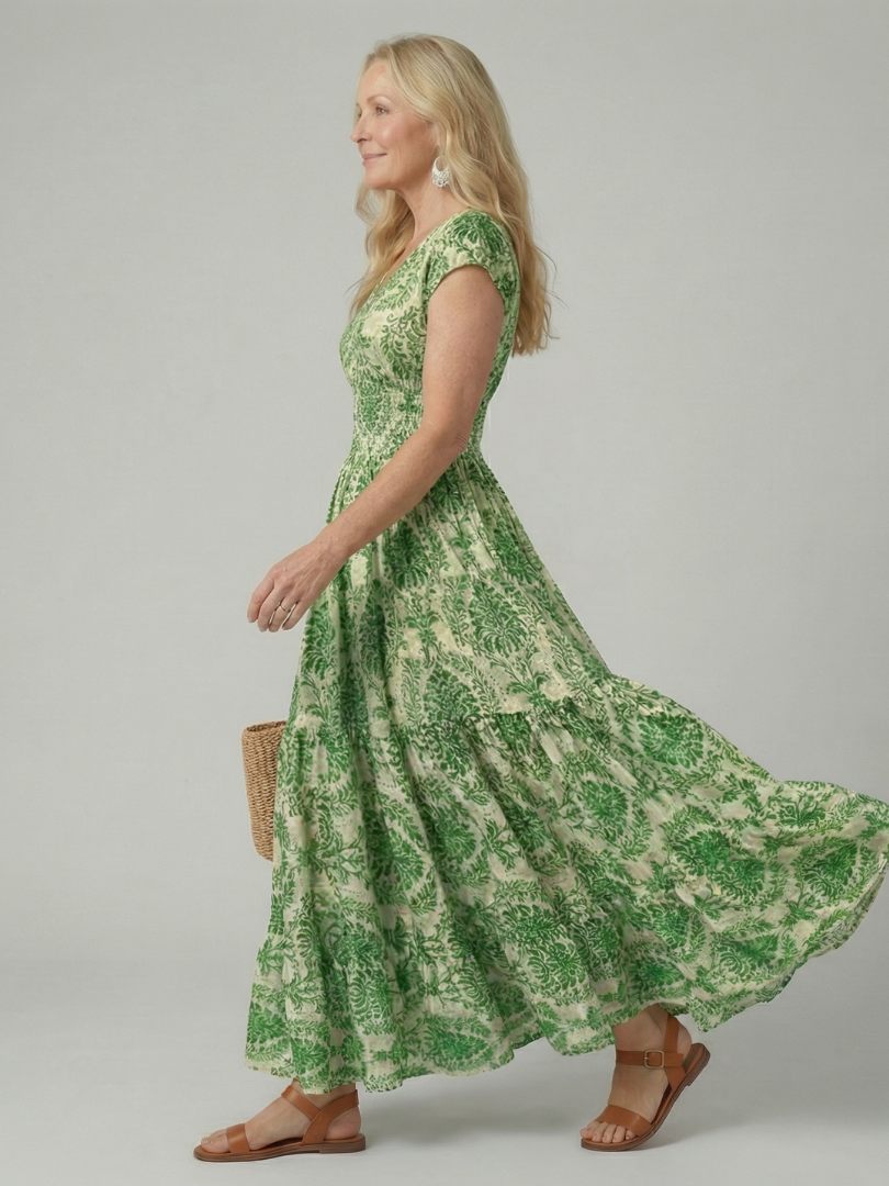 Melior | Robe Maxi Imprimée
