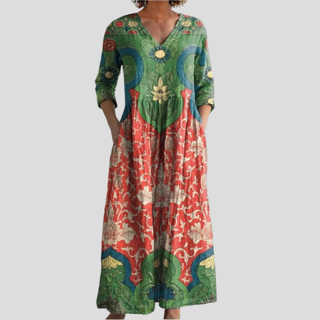 Stephanie | Robe vintage féminine avec une touche romantique