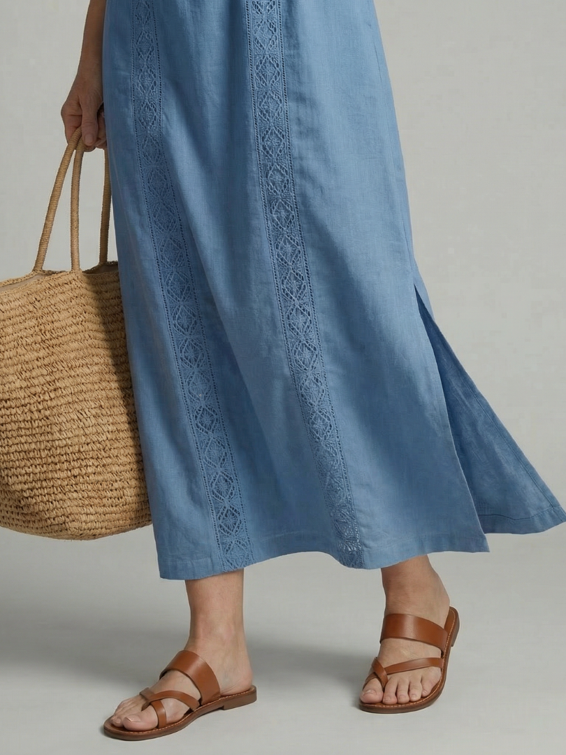 Nerina | Robe Midi Forme Simple
