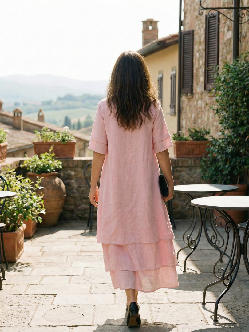 Belen | Robe Légère à Volants
