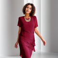 Elara™ - Robe en Chiffon Superposée