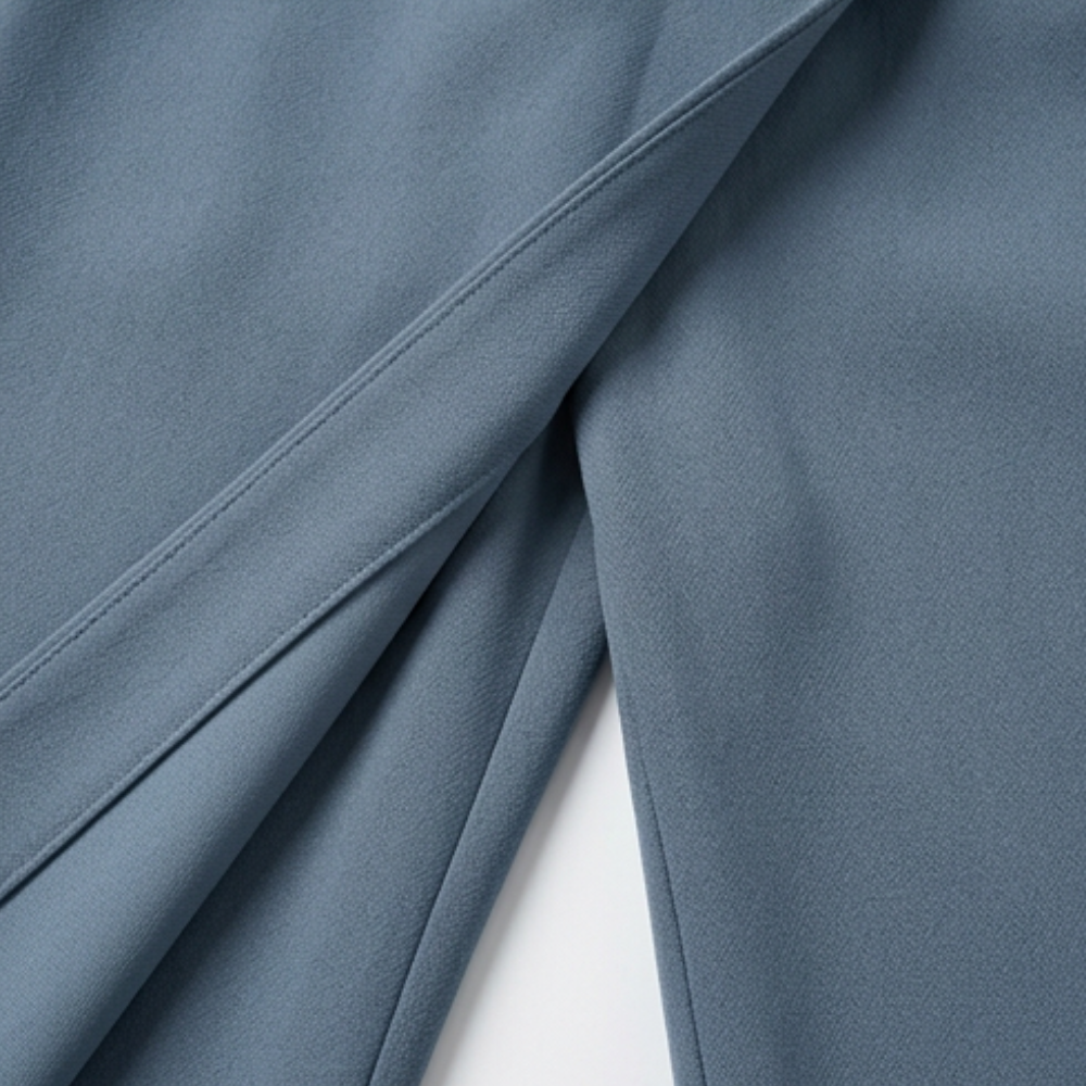 Lunavia – Pantalons larges à devant drapé