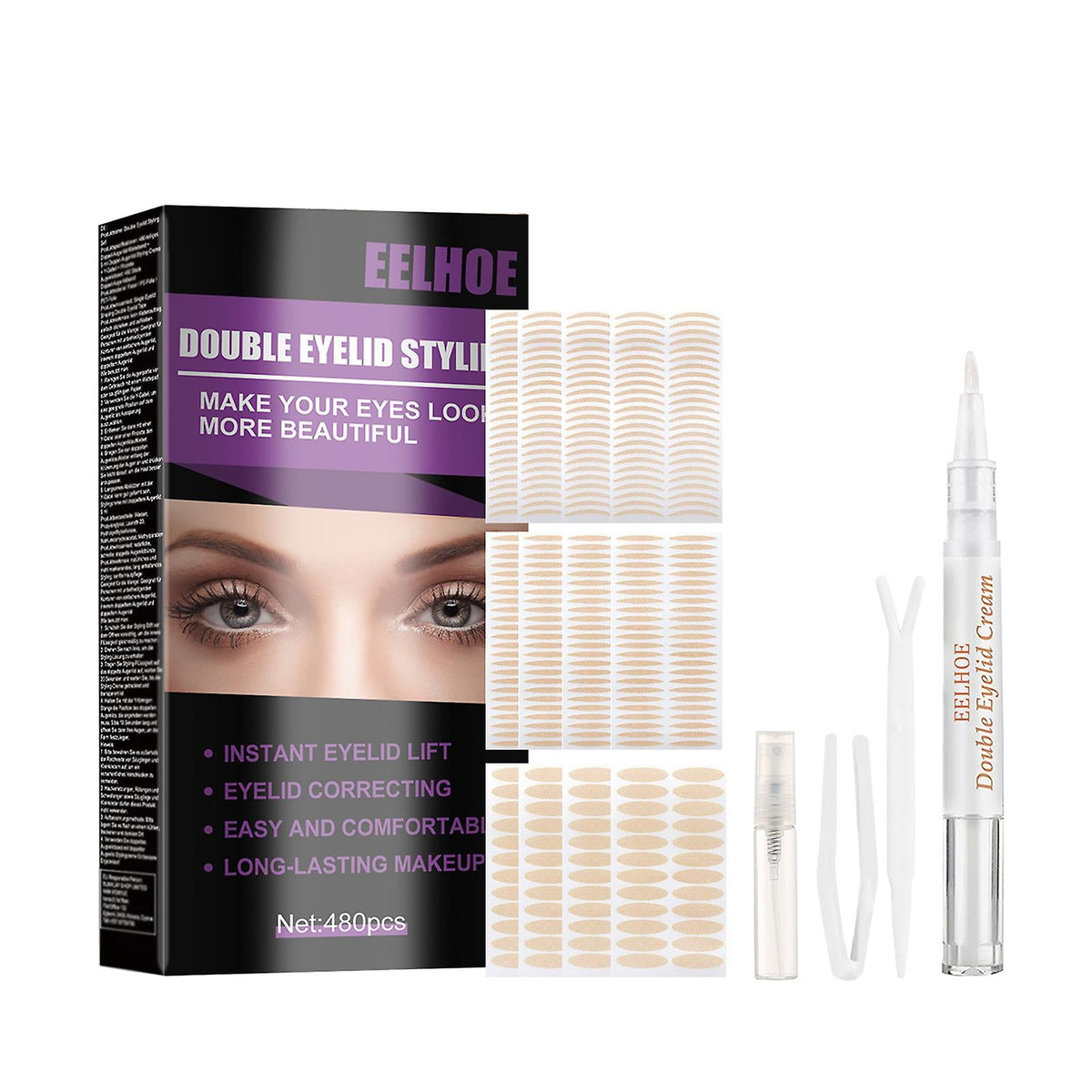 EyePerfection | Bande de Paupières Double pour Paupières Tombantes | Unisexe