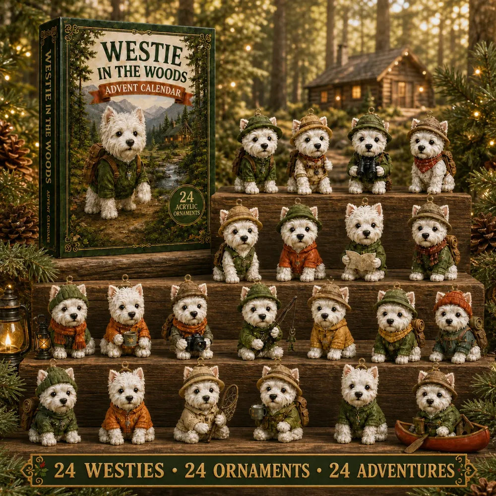 Calendrier de l'Avent Westie 2026 – 24 Jours de Surprises pour les Amoureux des Chiens
