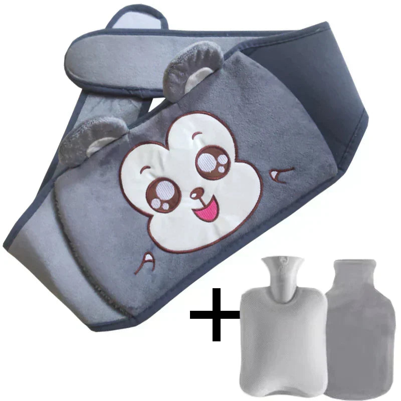WarmCush – Bouillotte en Peluche Réutilisable avec Coussin de Hanche