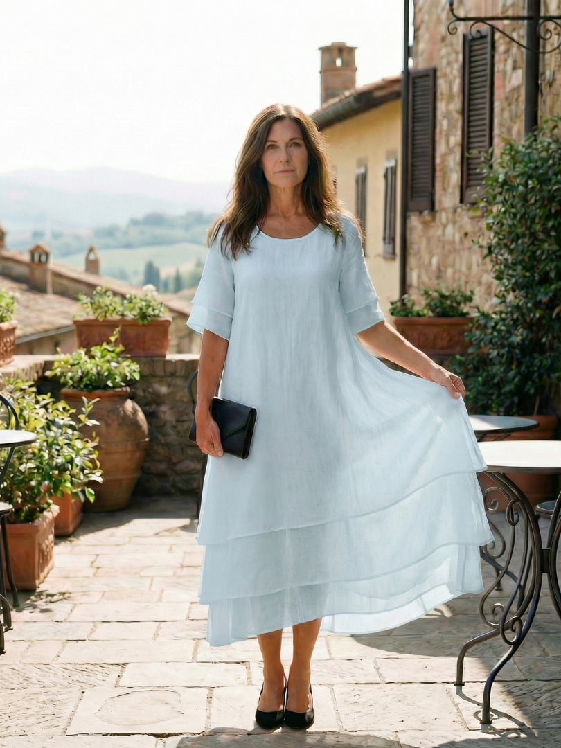 Belen | Robe Légère à Volants