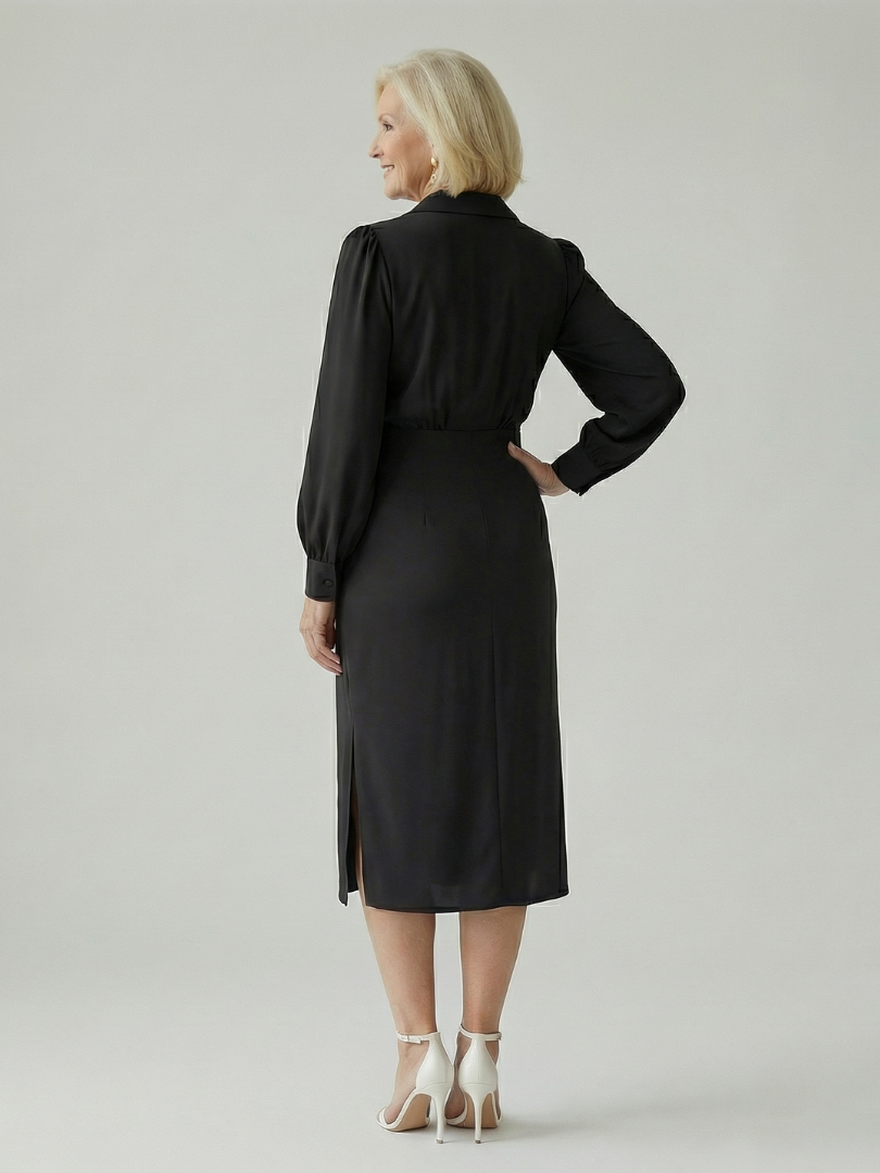 Eloria | Robe Midi Front Calme
