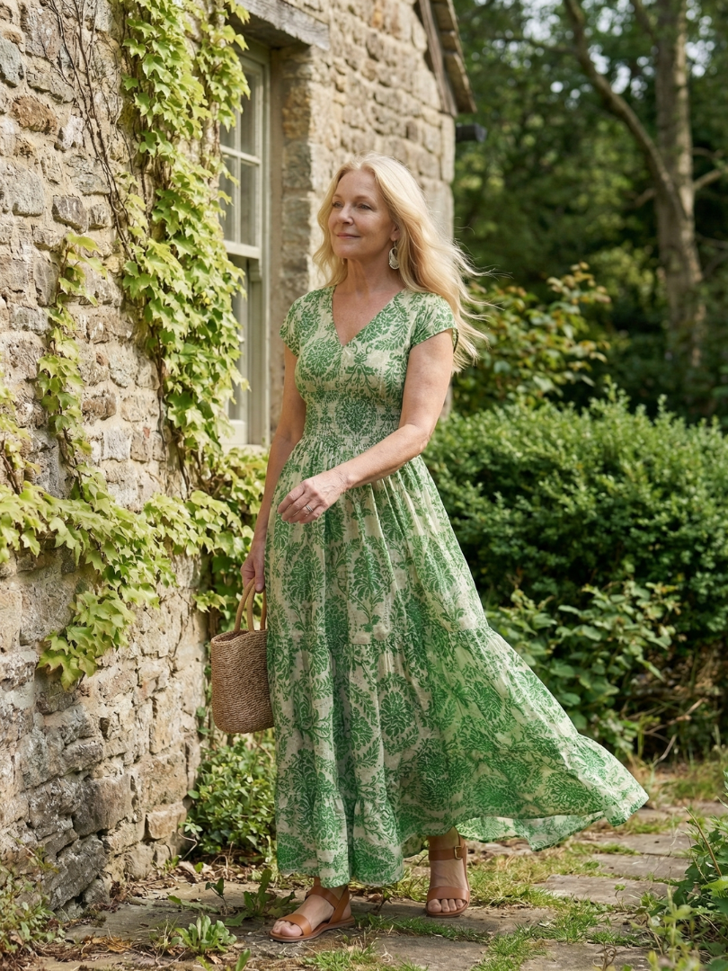 Melior | Robe Maxi Imprimée
