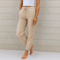 MOREAU LYON | PANTALON EN LIN MÉLANGÉ POUR FEMME
