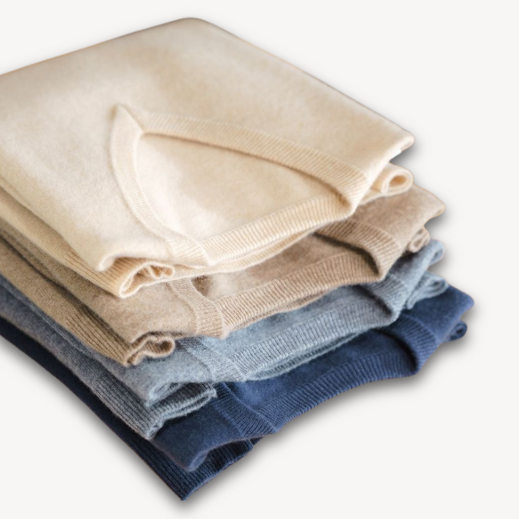 Pull V en Cachemire Luxe pour Hommes – Doux, Élégant et Respirant