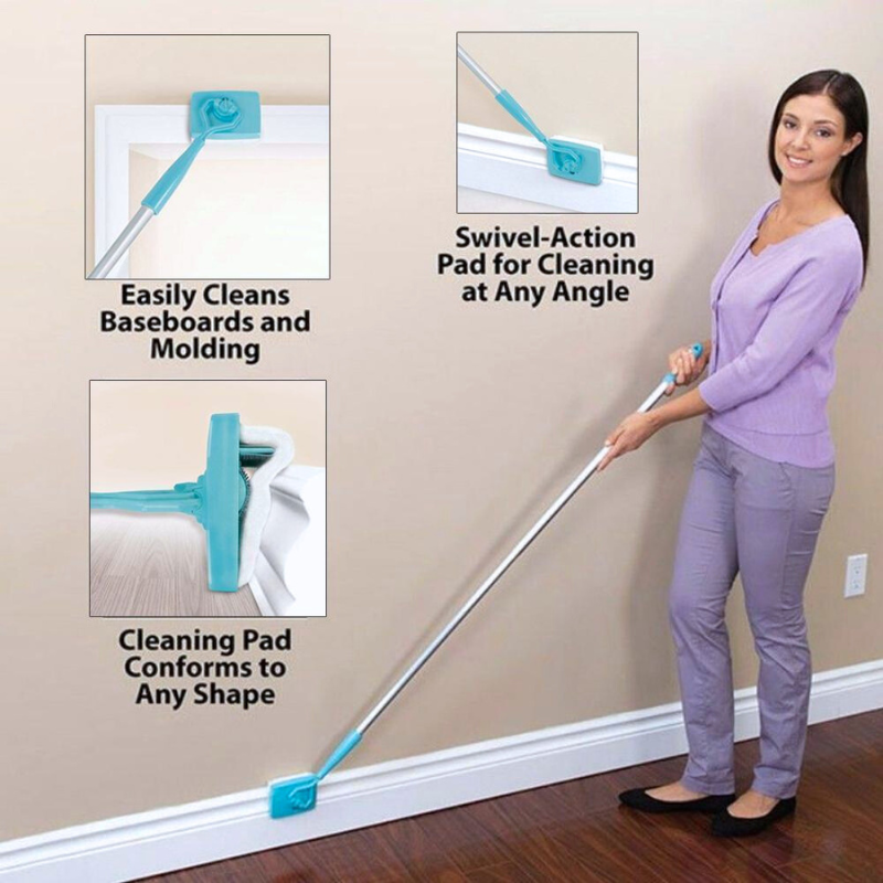 EdgeMaster | Mop à récurer avec manche télescopique
