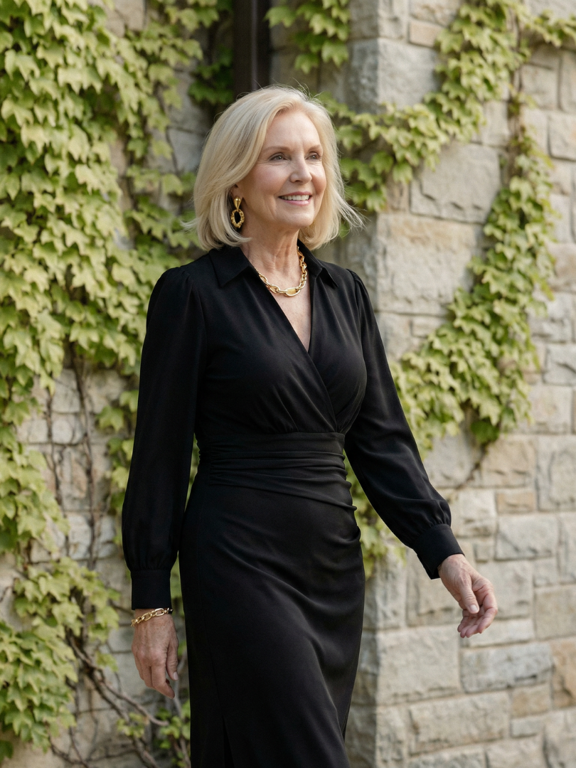 Eloria | Robe Midi Front Calme