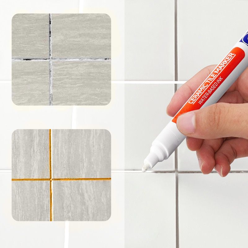 Pousbo Anti-Moisissure et étanche stylo de joint pour carrelage en céramique