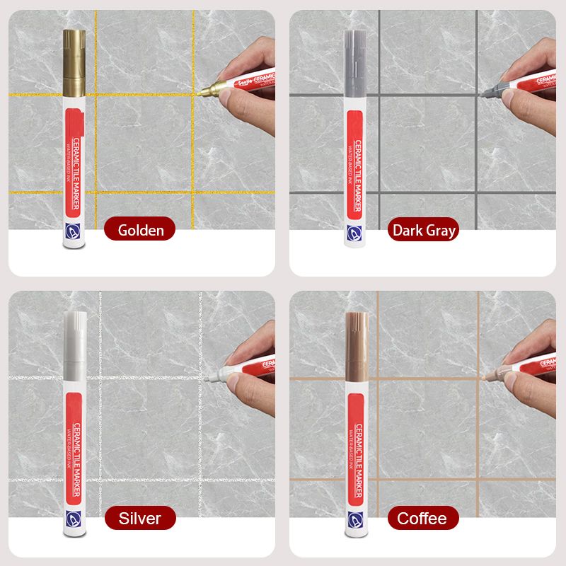 Pousbo Anti-Moisissure et étanche stylo de joint pour carrelage en céramique
