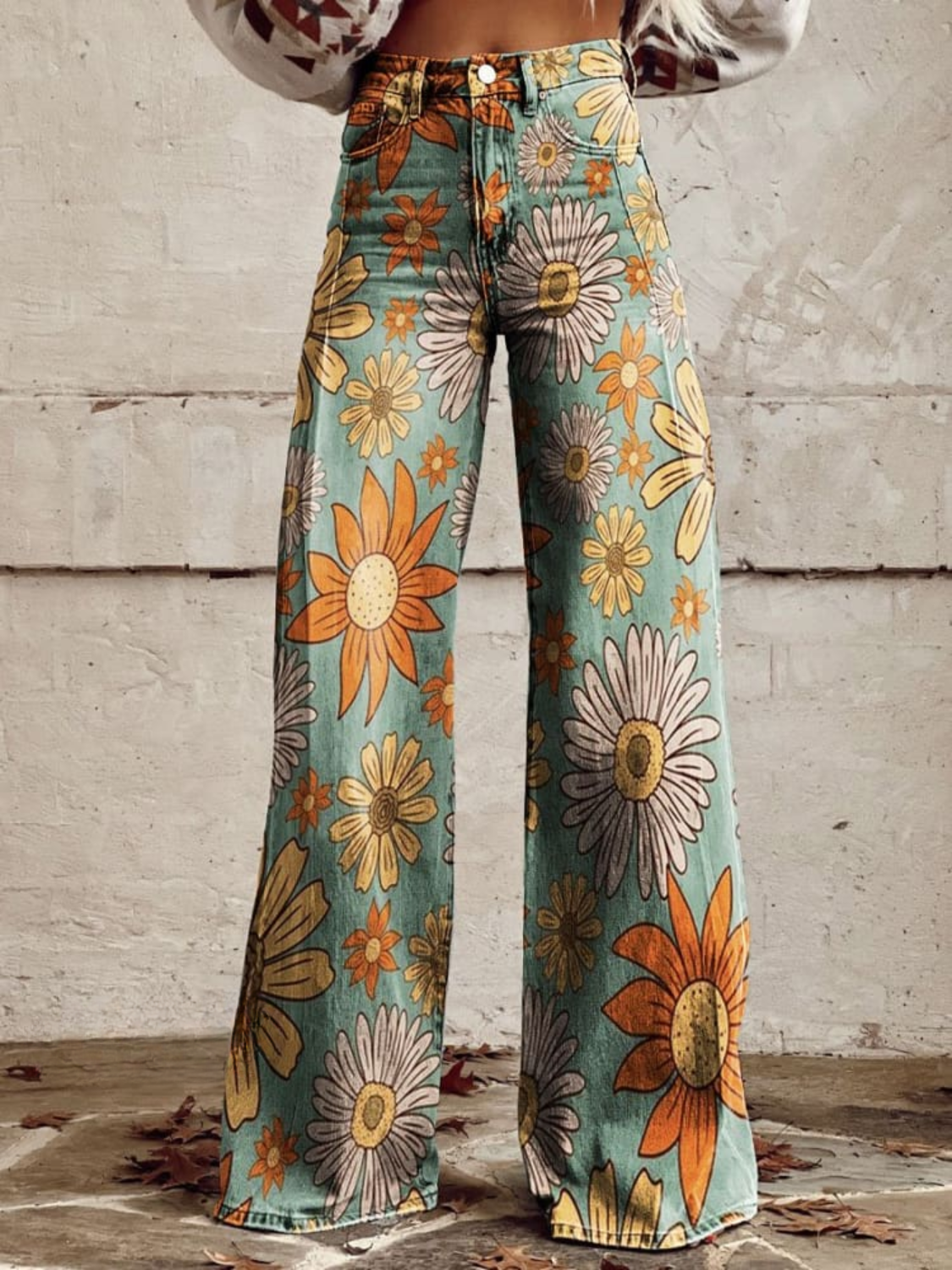 MOREAU LYON | PANTALON PALAZZO VINTAGE POUR FEMMES