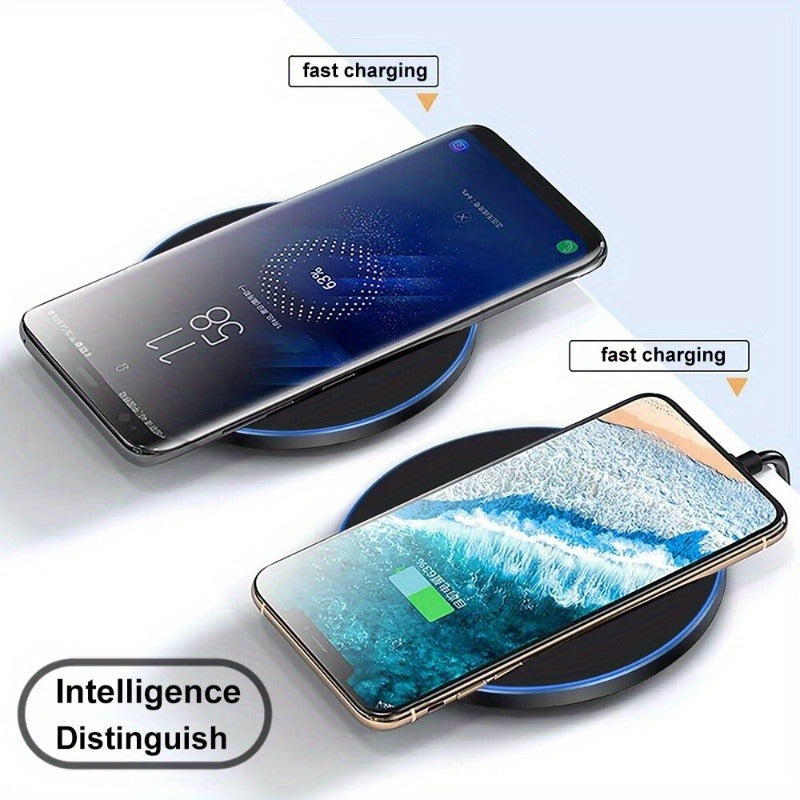 Chargeur Sans Fil Rapide – Tapis de Charge Induction 15W pour iPhone et Appareils Android, Design Élégant, Commodité Sans Câble